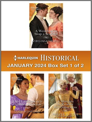 cover image of Harlequin Historical January 2024--Box Set 1 of 2